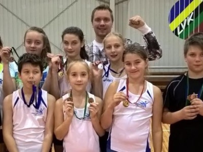 Lielvārdes SC vieglatlētikas sacensības U12 un U14 grupām