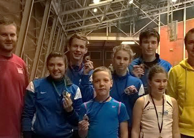 U-18 un U-12 vieglatlēti Limbažu un Salacgrīvas sporta skolas sacensībās