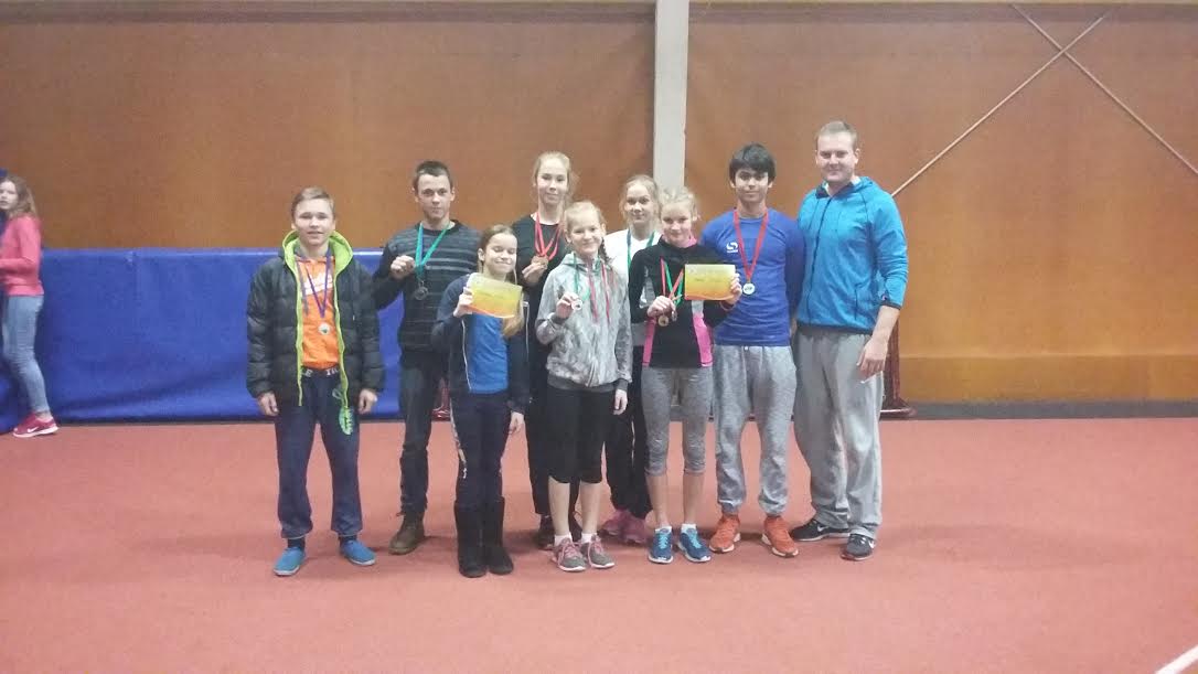 Vieglatlēti Limbažos 2015 novembris