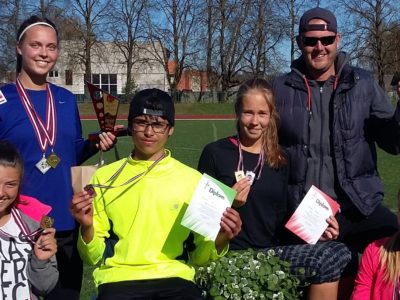 Mūsu sasniegumi Jēkabpils atklātajā čempionātā vieglatlētikā 30.aprīlī.