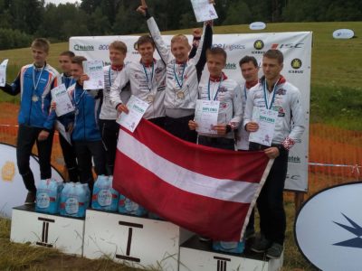 Orientieristiem medaļas Baltijas čempionātā