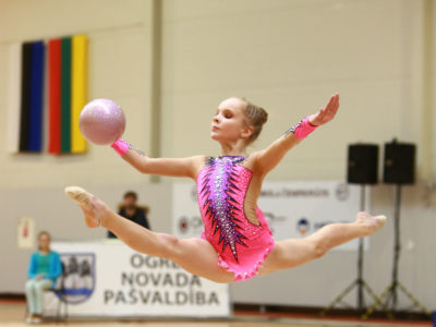 Mākslas vingrotāja Veronika Gruzdeva Eiropas čempionātā Izraelā