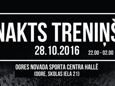 Biedrība “”Street Warriors”” aicina uz nakts treniņu