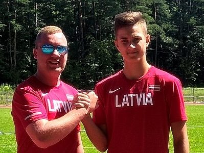 Ogrēnietis Lastiņš palīdz Latvijas izlasei uzvarēt Baltijā