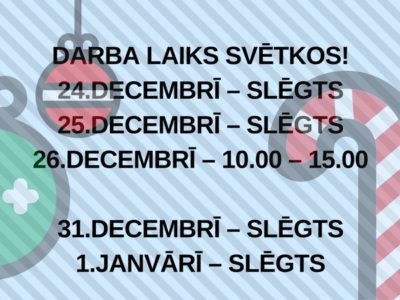 ONSC Darba laiks svētkos