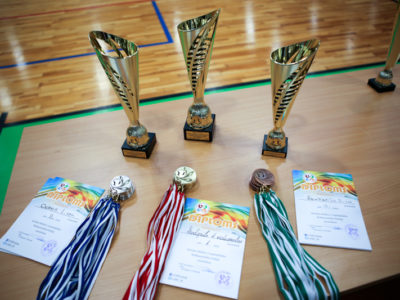 Ogres 1. vidusskolas frisbijistiem Skolēnu spartakiādes sudrabs