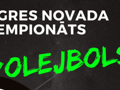 7. aprīlī Ogres novada čempionāts volejbolā