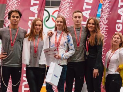 Ogres junioriem piecas medaļas Latvijas čempionātā