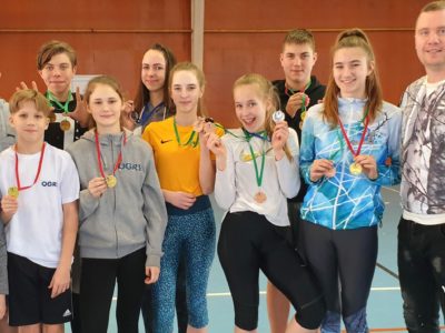 ONSC jaunie vieglatlēti no Limbažiem pārved medaļu ražu