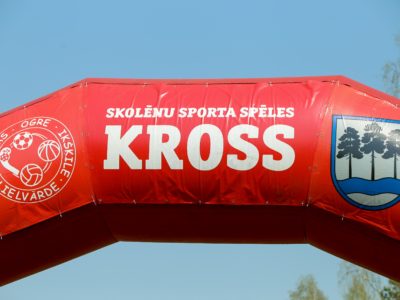 Aizvadītas Skolu Sporta sacensības Pavasara krosā