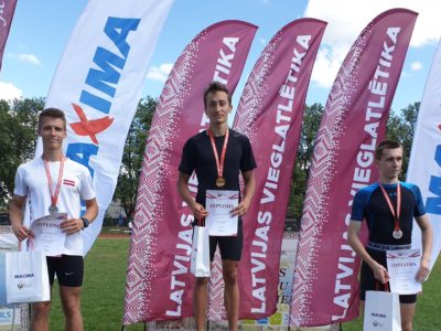Teicami starti Latvijas čempionātā vieglatlētikā U18 un U20