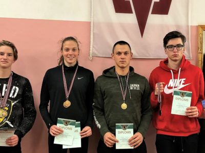 Trenera Liepas audzēkņiem astoņas medaļas sacensībās Preiļos