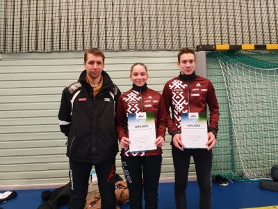 Ogres orientierisi Pasaules un Eiropas līmeņa sacensībās orientēšanās ar slēpēm