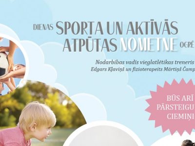 Līdz 13.07. vēl ir iespēja pieteikties dienas sporta un aktīvās atpūtas nometnei
