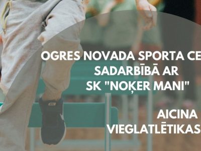 Uzņem audzēkņus vieglatlētikā