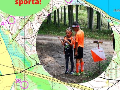 Uzņem jaunus audzēkņus orientēšanās sportā