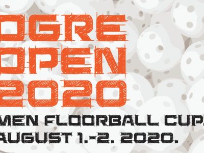 Augustā sākumā pirmo reizi notiks florbola turnīrs “Ogre Open 2020”
