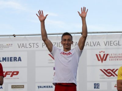 Valsts prezidenta balva vieglatlētikā 1.diena