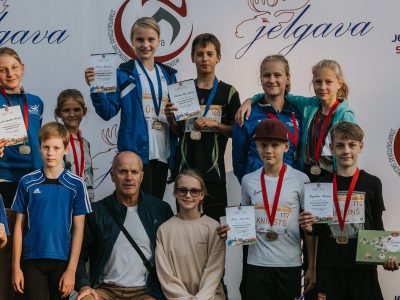 ONSC audzēkņi ar labiem rezultātiem startē Starptautiskās sacensībās vieglatlētikā bērniem