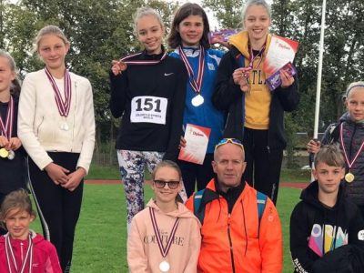 ONSC vieglatlētiem medaļu birums Jēkabpilī