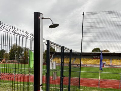 Ogres novada sporta centrā labiekārto Pludmales Volejbola laukumus