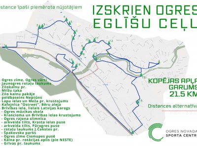 Dodies Ogres eglīšu ceļā
