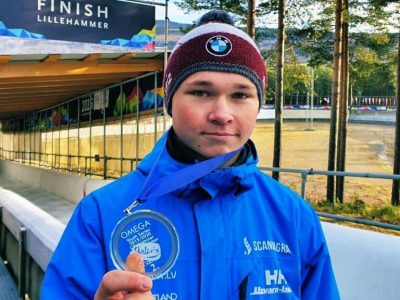 Taurupietis Veinbergs – pasaules vicečempions skeletonā