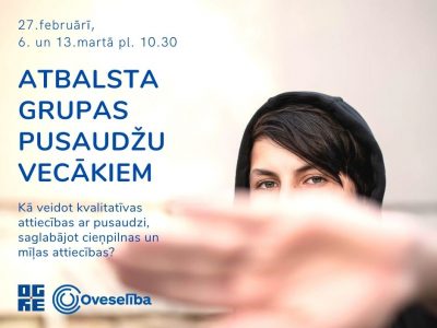 Organizēs atbalsta grupas pusaudžu vecākiem