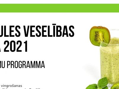 Pasaules veselības dienai veltīto pasākumu programma