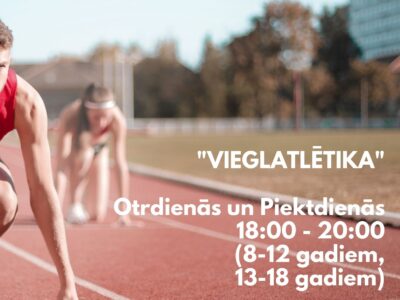 Interešu izglītības programma VIEGLATLĒTIKĀ