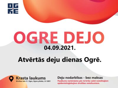 Atvērtās deju dienas Ogrē