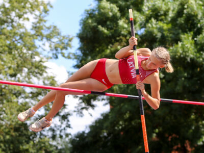 Ogres novada sporta centra un Bauskas novada Bērnu un jaunatnes sporta skolas atklātās sacensības kārtslēkšanā (U16, U18)