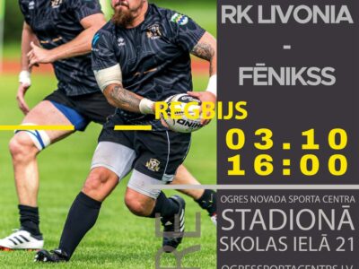 LATVIJAS REGBIJA VIRSLĪGAS SPĒLE 3.OKTOBRĪ