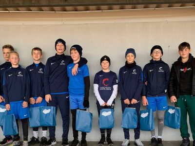 Jaunie futbolisti RADI projektā