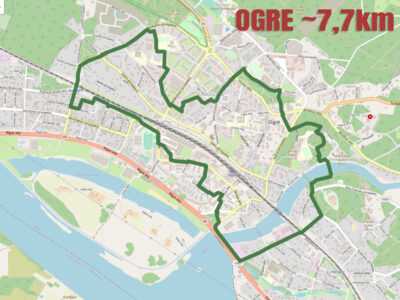 Izskrien Latviju Ogres novadā
