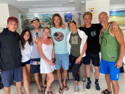 Ogres novada sporta centra volejbolisti   atgriezušies no Beach Box Camps 2021 Maljorkā.