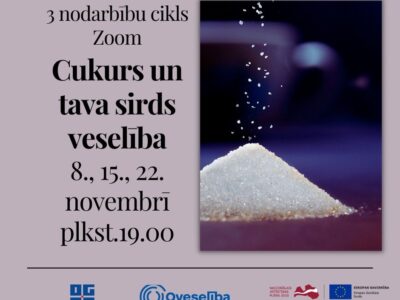 Cukurs un tava sirds veselība