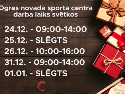 ONSC Halles, Skolas ielā 21 darba laiks svētku laikā