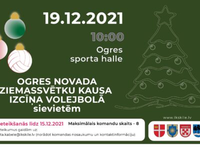 19.decembrī uz volejbola turnīru pulcēsies dāmas
