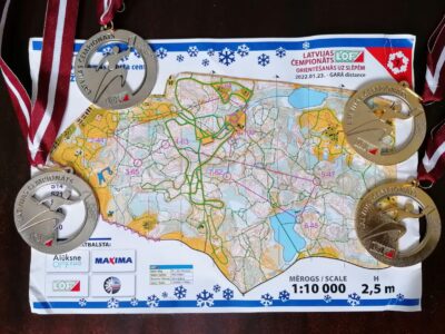 Latvijas čempionāts orientēšanās sportā ar slēpēm