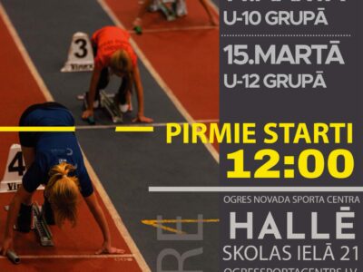 Ogres NSC atklātās sacensības vieglatlētikā