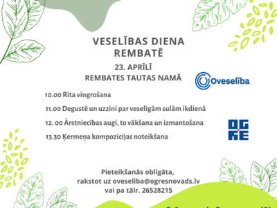 Veselības diena Rembatē