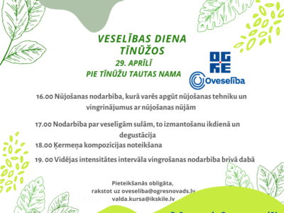 Veselības diena Tīnūžos  