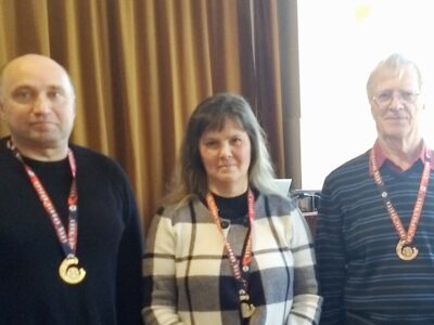 <strong>Ogres novada seniori – Latvijas vicečempioni dambretē</strong>