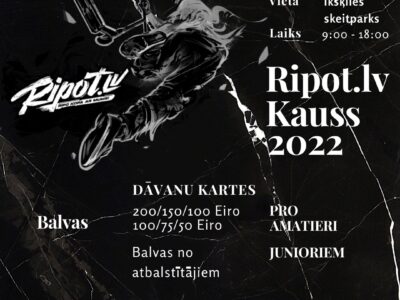 Ripot.lv Kausa izcīņa 2022 – 4.jūnijā