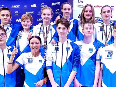 Ogres peldētājiem 18 medaļas Latvijas čempionātā￼
