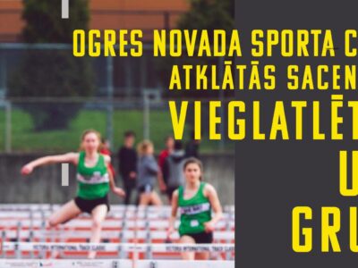 ONSC atklātās sacensības vieglatlētikā U14 grupā