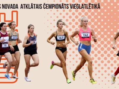 19.jūlijā – Ogres novada atklātais čempionāts vieglatlētikā