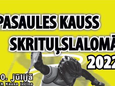 Šī gada ekstrēmākais sporta notikums ir klāt – Pasaules kausa posms<br>skrituļslalomā jau šajā nedēļas nogalē!
