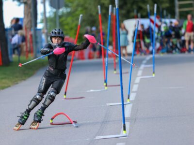 Ikšķilē noslēdzies Pasaules kausa izcīņas ceturtais posms Skrituļslalomā